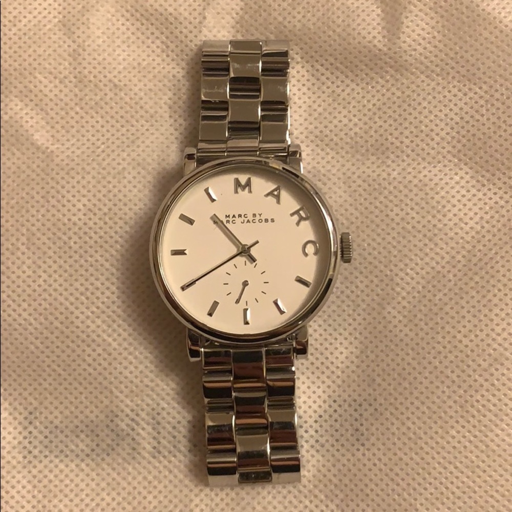 Marc by Marc Jacobs silver watch